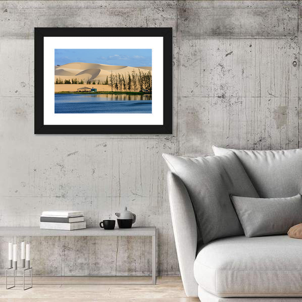 Mui Ne White Sand Dunes Wall Art