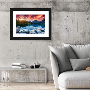 Mountain Lake In Slovakia Wall Art