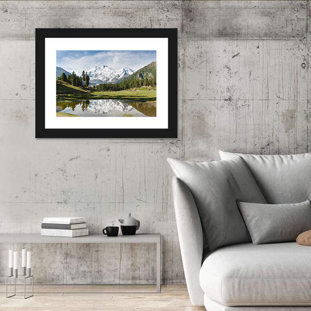 Nanga Parbat Reflection Wall Art
