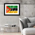 Mozambique National Flag Wall Art