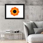 Geometric Sunflower Study Wall Art