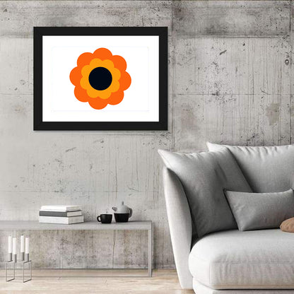 Geometric Sunflower Study Wall Art