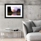 Crashed Spaceship on Alien Planet Wall Art