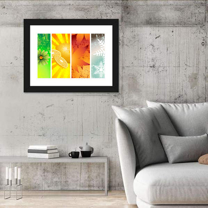 Four Seasons Quartet Wall Art