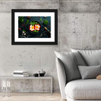 Cast Iron Fried Eggs with Sweet Pepper Wall Art