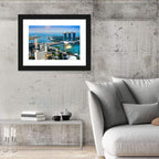 Marina Bay Sunset Skyline Wall Art