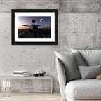 Rover Before a Ringed Giant Wall Art