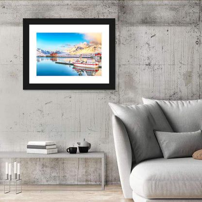 Ramberg At Sunrise In Norway Wall Art