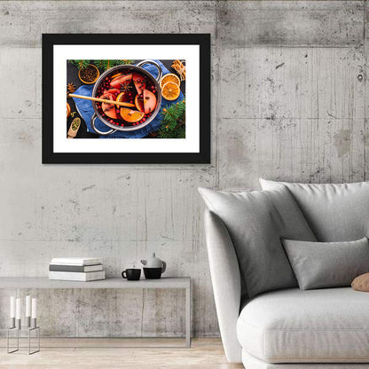 Mulled Wine and Spice Still Life Wall Art