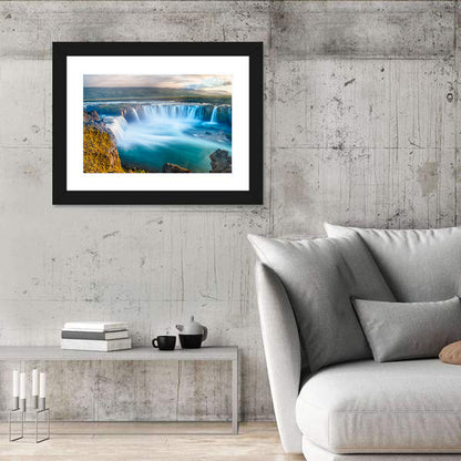 Goðafoss Waterfall Wall Art
