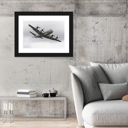 Turboprop Maritime Patrol Aircraft Wall Art