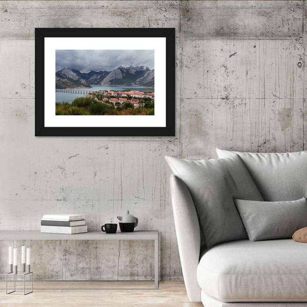 Riaño Summer Storm Wall Art in a room, landscape