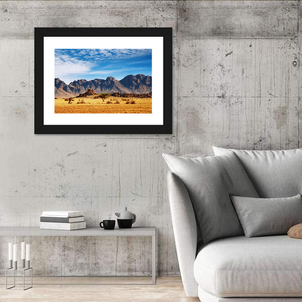 Namib Desert Rocks Wall Art
