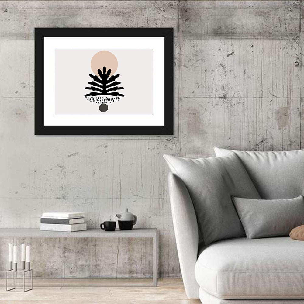 Textured Tropical Tree Wall Art