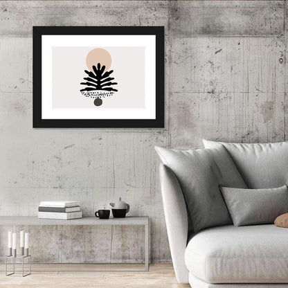 Textured Tropical Tree Wall Art