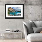 Moraine Lake, Lake Louise Wall Art