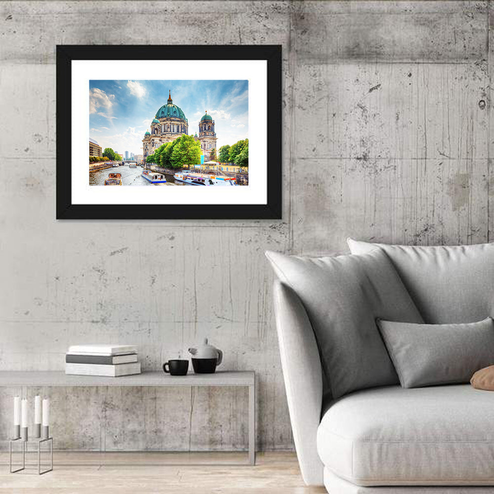 Berlin Cathedral River View Wall Art