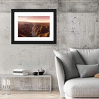 Death Canyon Aerial View Wall Art
