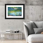 Calm Autumn Lake Wall Art
