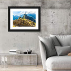 Terraced Ruins of Machu Picchu Wall Art
