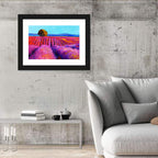 Impressionist Lavender Field Wall Art