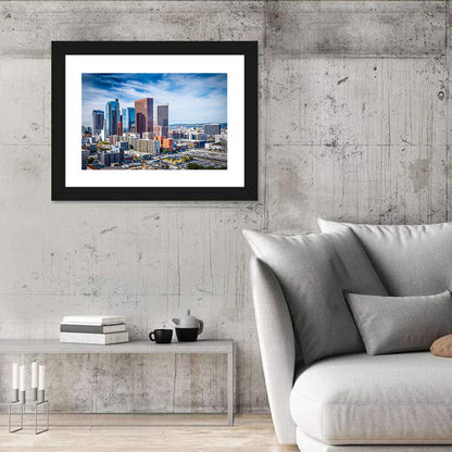Downtown Los Angeles Skyline Wall Art