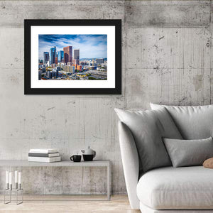 Los Angeles Downtown Cityscape Wall Art