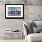 Budapest Parliament Reflection Wall Art