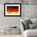 Draped German Flag Wall Art
