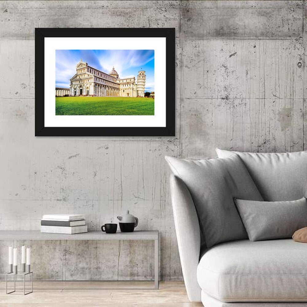 Piazza Dei Miracoli, Pisa Wall Art in a room, landscape