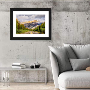 Road On Icefields Parkway Wall Art