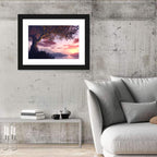 Dreamer Tree by Sunset Lake Wall Art