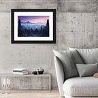 Misty Sunrise at Borobudur Wall Art
