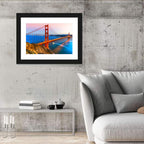 Golden Gate Bridge at Dusk Wall Art