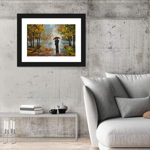 Couple In The Forest Wall Art