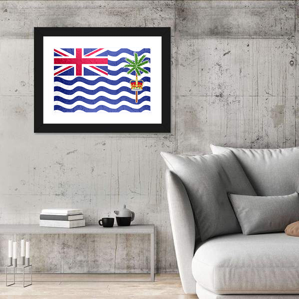 British Indian Ocean Territory Flag Wall Art