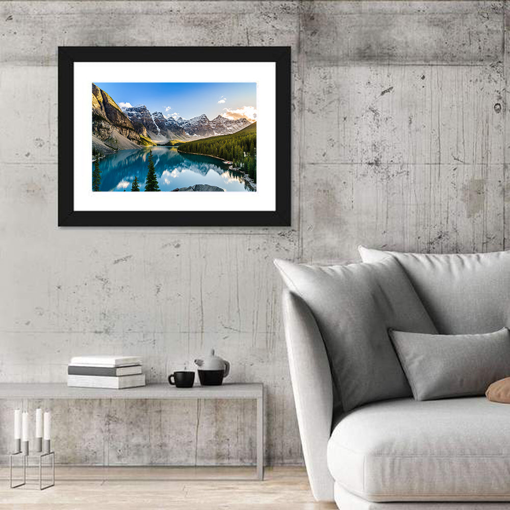 Moraine Lake Reflection, Lake Louise Wall Art