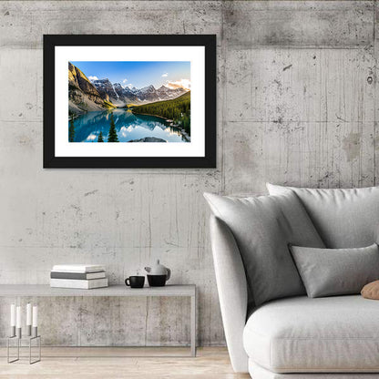 Moraine Lake Reflection, Lake Louise Wall Art