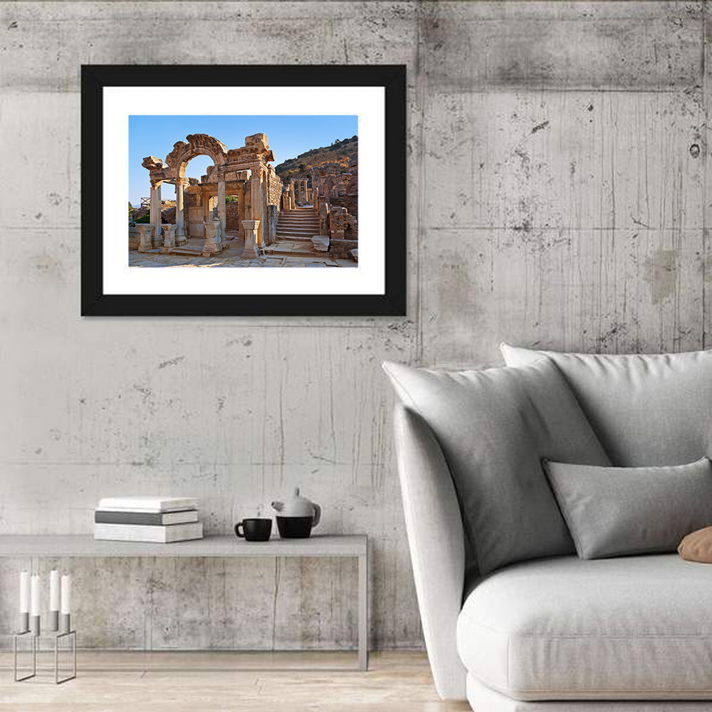 Library of Celsus, Ephesus Wall Art in a room, landscape