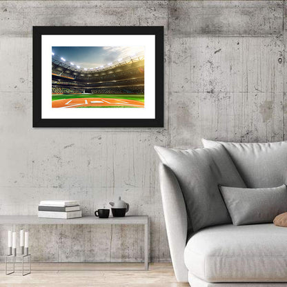 Home Plate at Grand Arena Wall Art