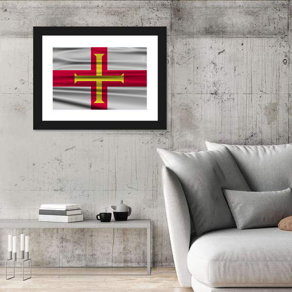 Guernsey Flag Wall Art