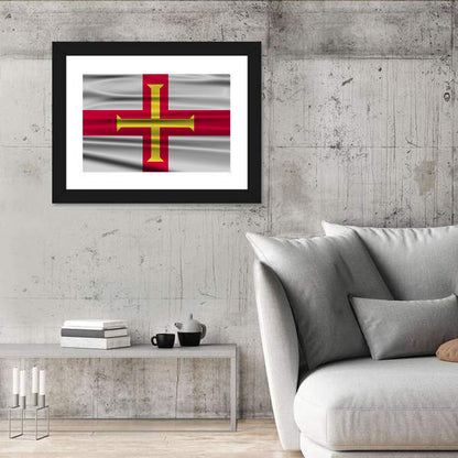 Flag Of Guernsey Wall Art