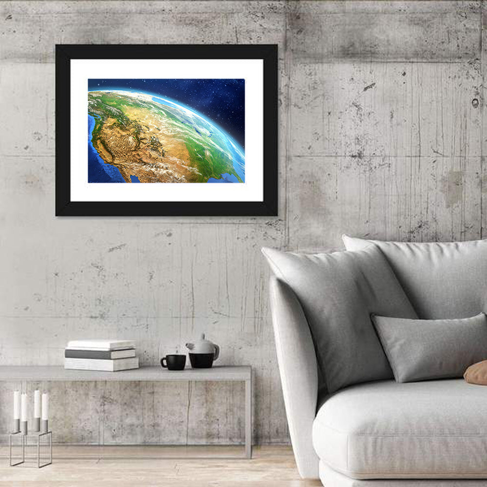 Face of the Earth Wall Art