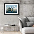 Singapore Marina Bay Skyline Wall Art
