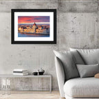 Hungarian Parliament at Dawn Wall Art