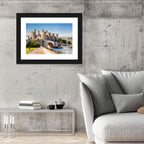 Conwy Castle and Arched Bridge Wall Art