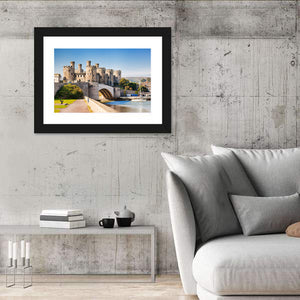 Famous Conwy Castle In Wales Wall Art