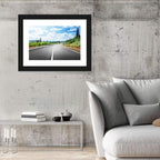 Road to Mountain Horizon Wall Art