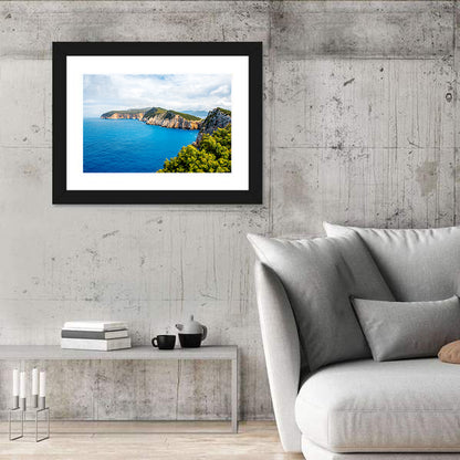 Lefkada Coastline, Greece Wall Art