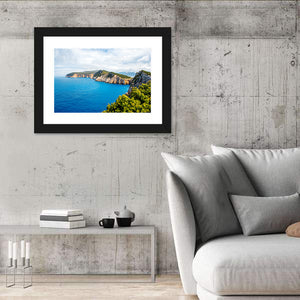 Coastline At Lefkada Island In Greece Wall Art